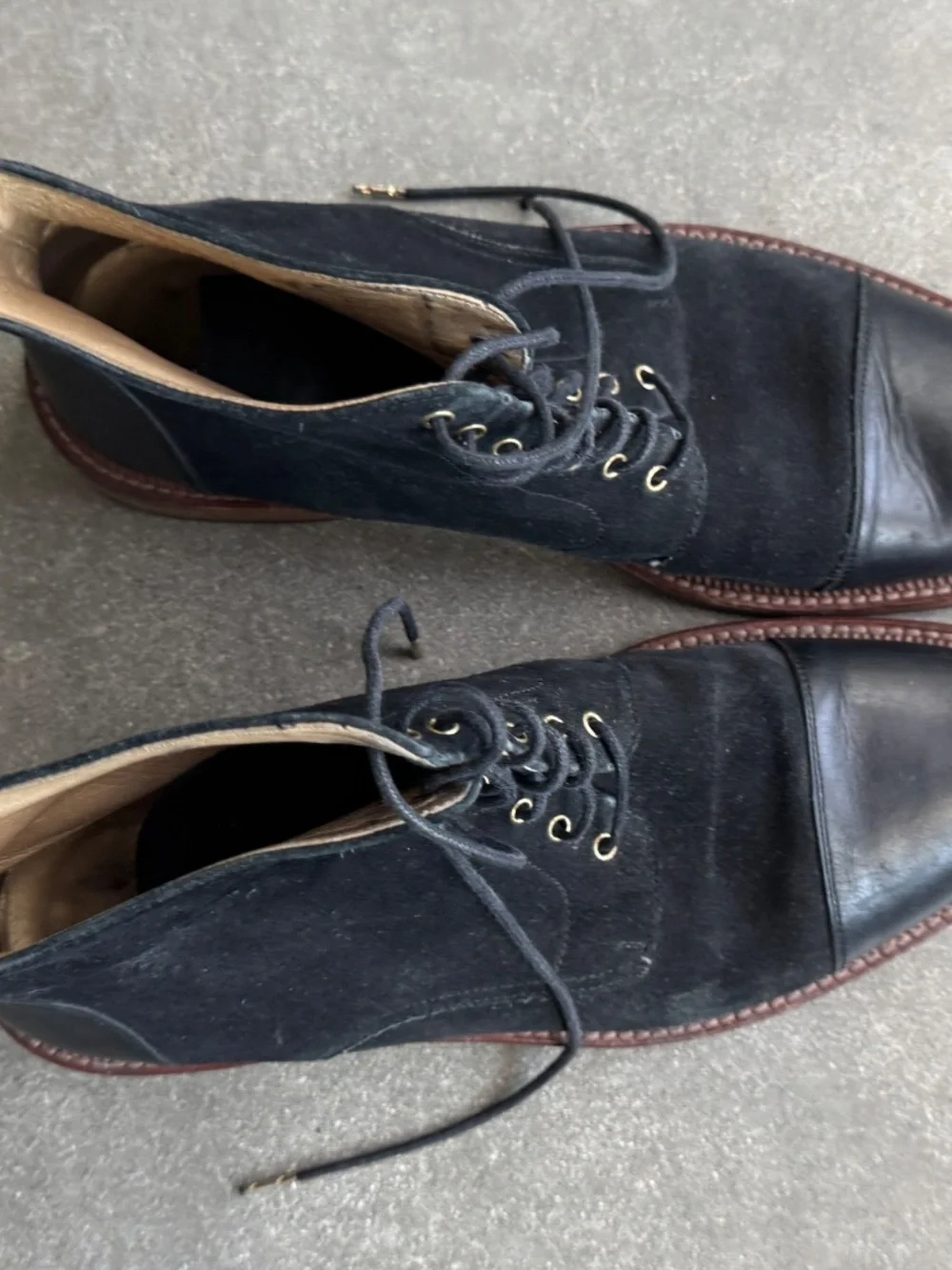 Black Taft Jack Boots, Size 42
